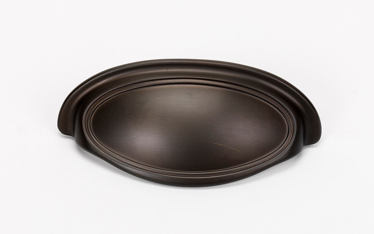 Alno A1570-3-CHBRZ: 3" Classic Traditional Cup Cabinet Pull - Chocolate Bronze