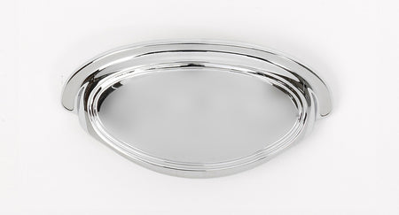 Alno A1570-3-PC: 3" Classic Traditional Cup Cabinet Pull - Polished Chrome