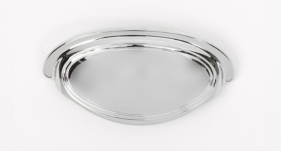 Alno A1570-3-PC: 3" Classic Traditional Cup Cabinet Pull - Polished Chrome