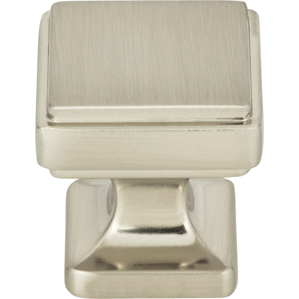 Atlas A200-BRN: 1-1/8" Kate Cabinet Knob - Brushed Nickel