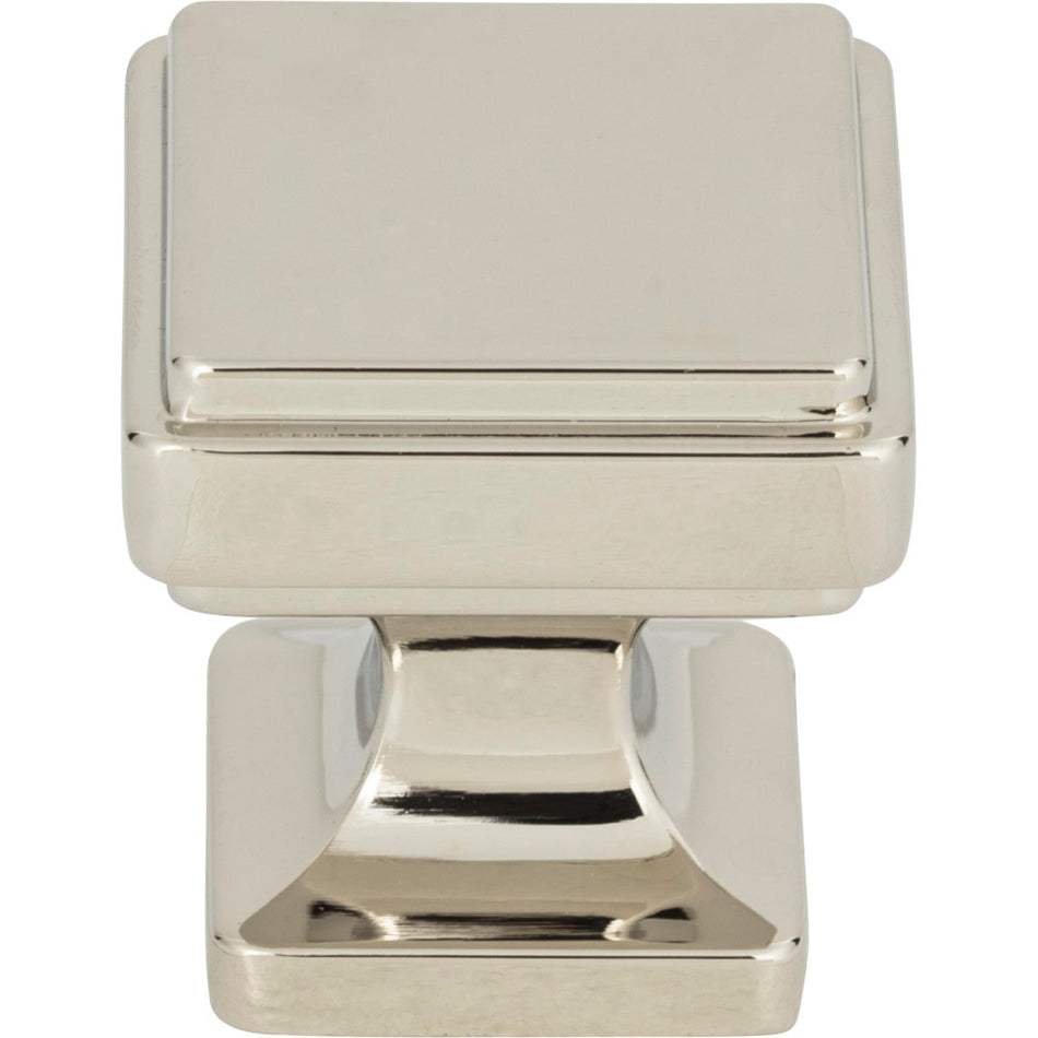 Atlas A200-PN: 1-1/8" Kate Cabinet Knob - Polished Nickel