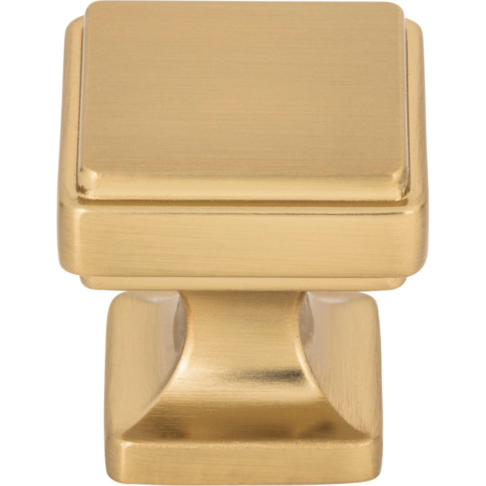Atlas A200-WB: 1-1/8" Kate Cabinet Knob - Warm Brass