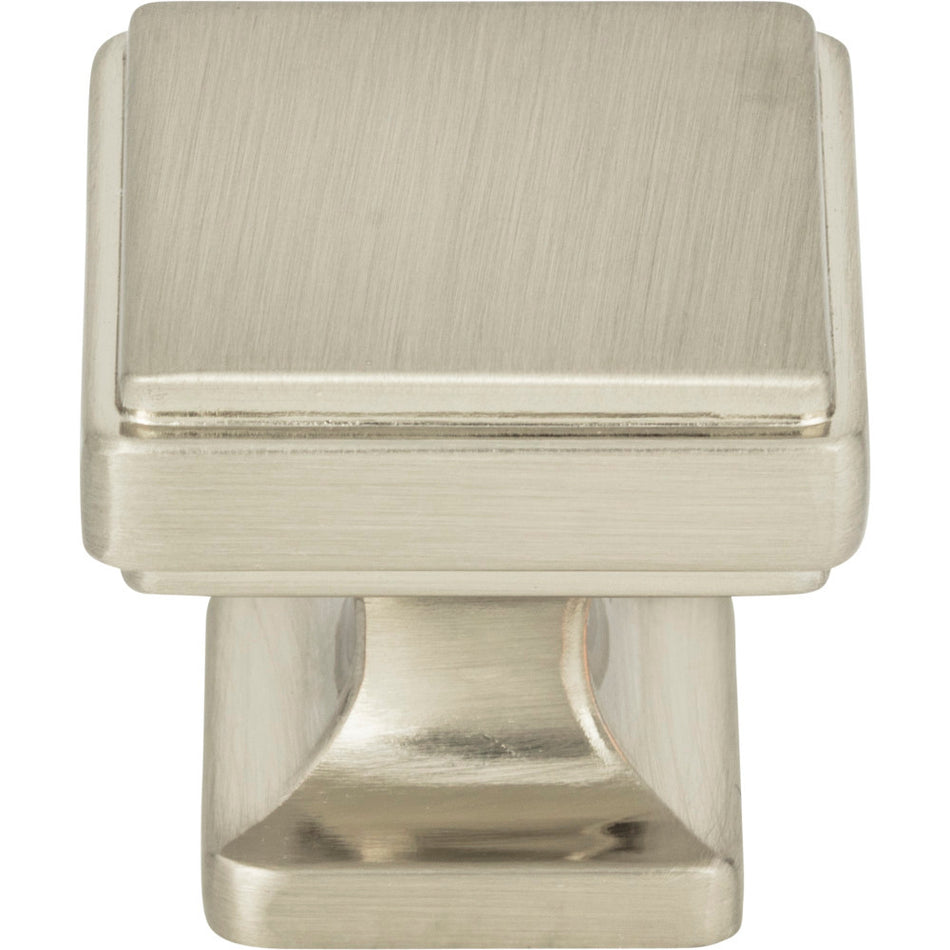 Atlas A201-BRN: 1-1/4" Kate Cabinet Knob - Brushed Nickel