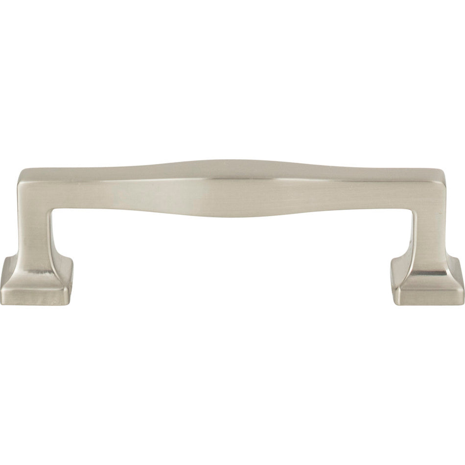 Atlas A203-BRN: 3-3/4" cc Kate Cabinet Pull - Brushed Nickel