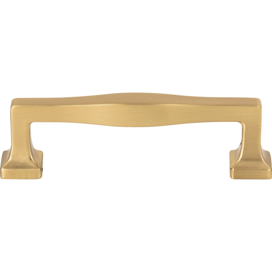 Atlas A203-WB: 3-3/4" cc Kate Cabinet Pull - Warm Brass