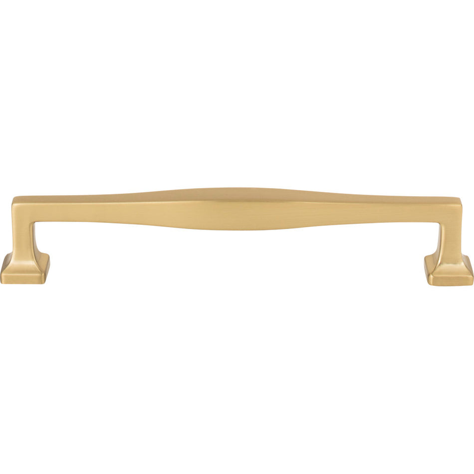 Atlas A205-WB: 6-5/16" cc Kate Cabinet Pull - Warm Brass