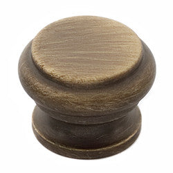 Alno A230-AEM: 3/8" Tuscany Bread Box Cabinet Knob - Antique English Matte