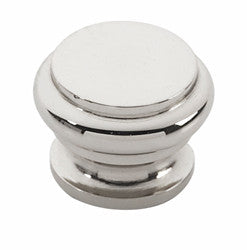 Alno A230-PB/NL: 3/8" Tuscany Bread Box Cabinet Knob - Unlacquered Brass