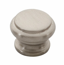 Alno A230-SN: 3/8" Tuscany Bread Box Cabinet Knob - Satin Nickel