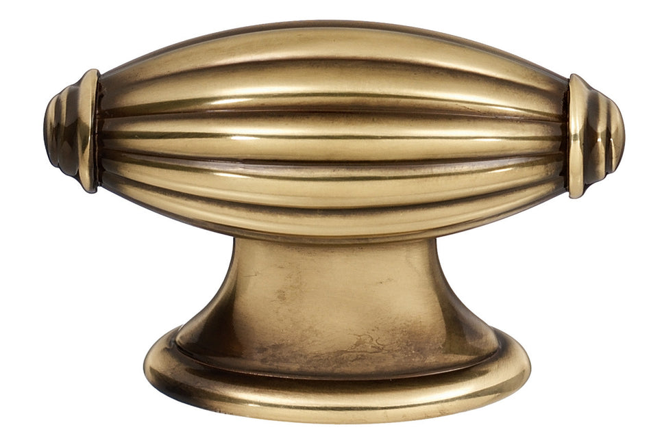 Alno A231-PA: 1-7/8" Tuscany Cabinet Knob - Polished Antique