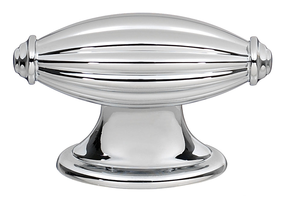 Alno A231-PB/NL: 1-7/8" Tuscany Cabinet Knob - Unlacquered Brass