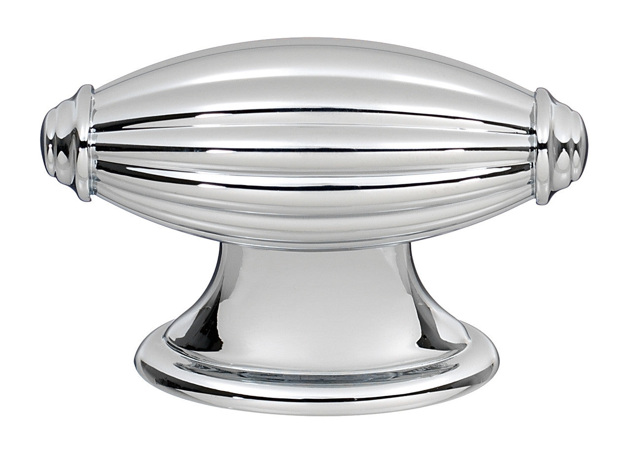 Alno A232-PB/NL: 2-3/16" Tuscany Cabinet Knob - Unlacquered Brass