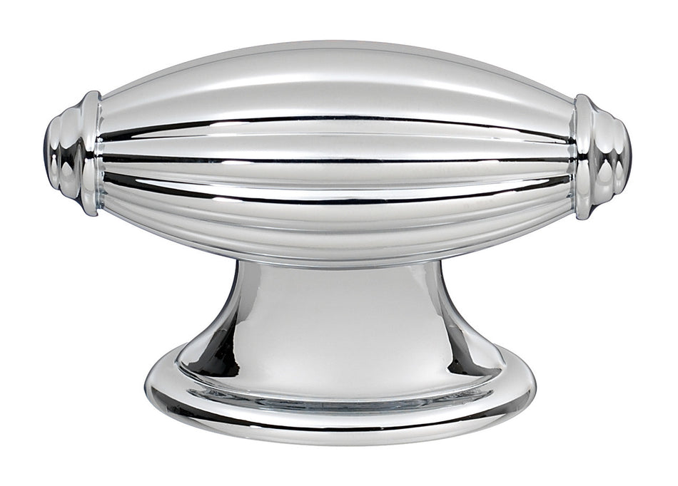 Alno A232-PB/NL: 2-3/16" Tuscany Cabinet Knob - Unlacquered Brass