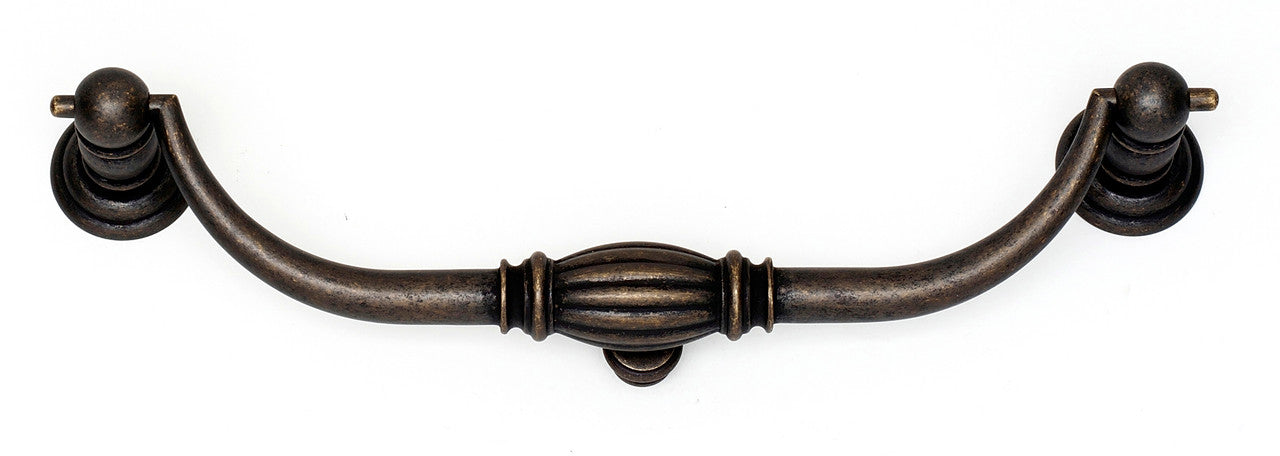 Alno A233-6-BARC: 6" cc Tuscany Drop Bail Pull - Barcelona