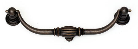 Alno A233-6-BARC: 6" cc Tuscany Drop Bail Pull - Barcelona