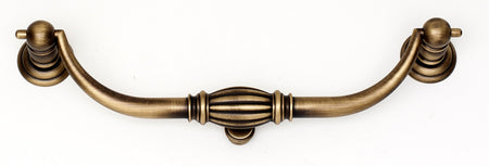 Alno A233-8-AEM: 8" cc Tuscany Drop Bail Pull - Antique English Matte