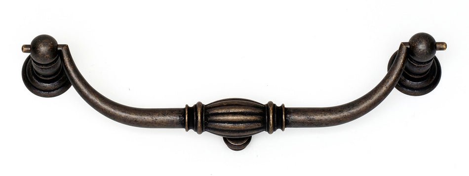 Alno A233-8-BARC: 8" cc Tuscany Drop Bail Pull - Barcelona