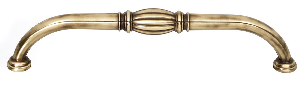 Alno A234-8-PA: 8" cc Tuscany Cabinet Pull - Polished Antique