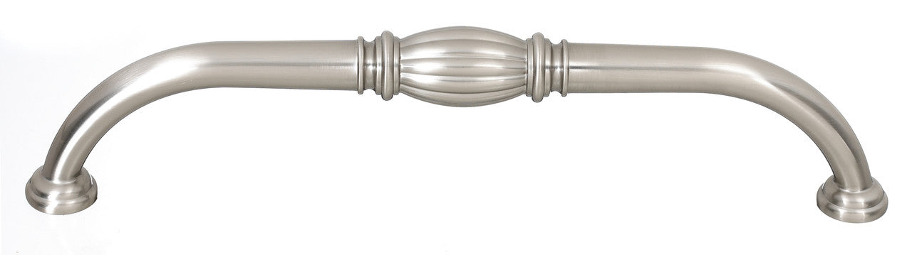 Alno A234-8-SN: 8" cc Tuscany Cabinet Pull - Satin Nickel