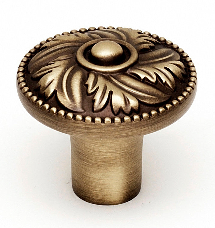 Alno A235-14-AEM: 1-1/4" Hickory Cabinet Knob - Antique English Matte
