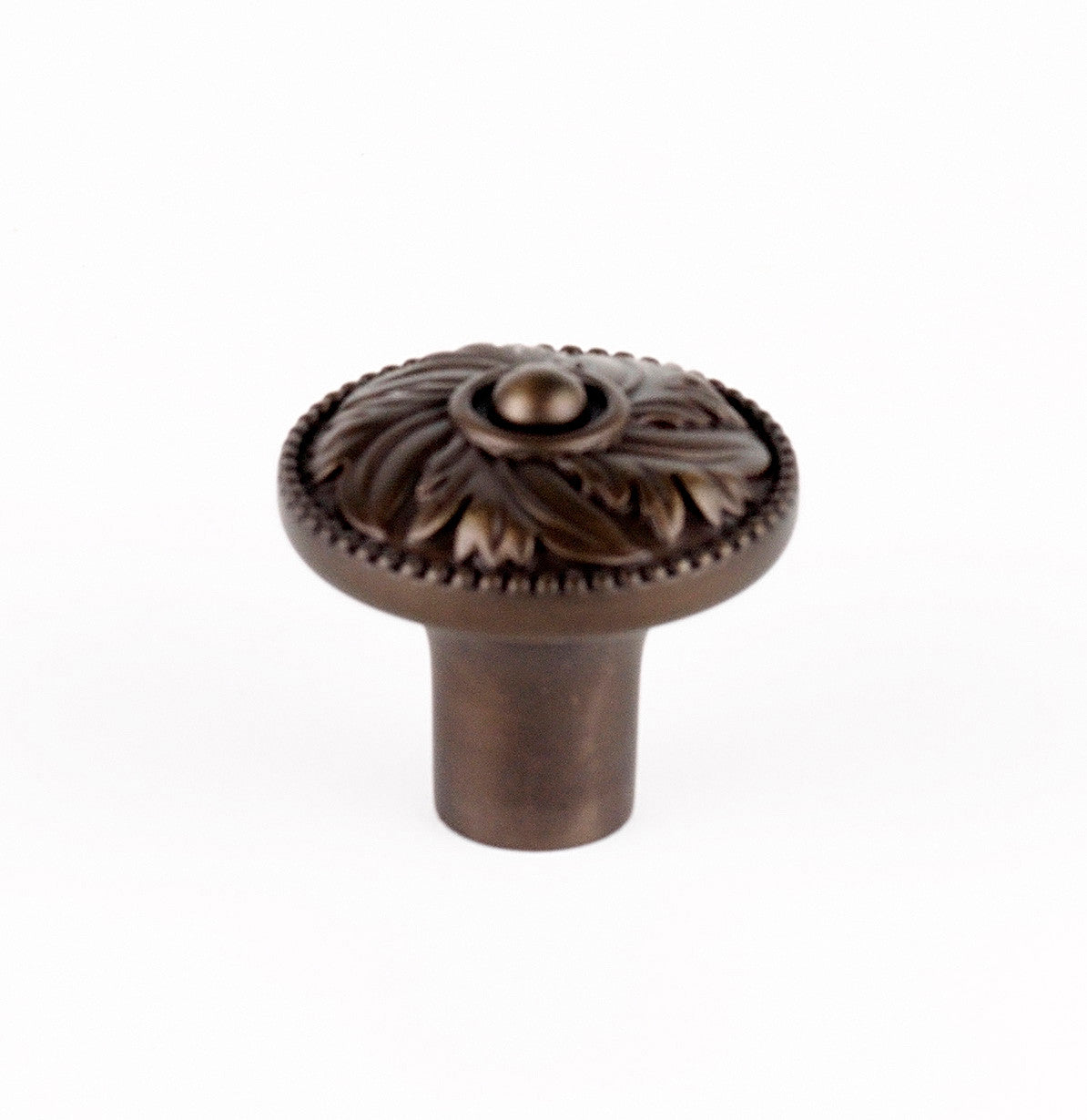 Alno A235-14-CHBRZ: 1-1/4" Hickory Cabinet Knob - Chocolate Bronze