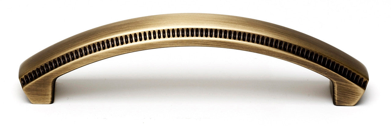 Alno A240-35-AEM: 3-1/2" cc Regal Cabinet Pull - Antique English Matte
