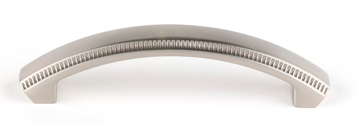 Alno A240-35-SN: 3-1/2" cc Regal Cabinet Pull - Satin Nickel
