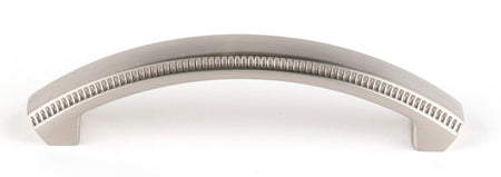 Alno A240-35-SN: 3-1/2" cc Regal Cabinet Pull - Satin Nickel