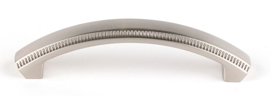 Alno A240-35-SN: 3-1/2" cc Regal Cabinet Pull - Satin Nickel