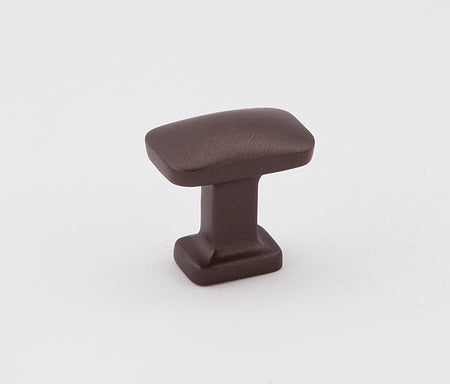 Alno A252-1-CHBRZ: 1" Cloud Modern Cabinet Knob - Chocolate Bronze