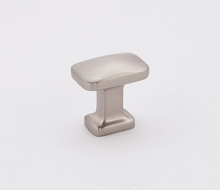 Alno A252-1-SN: 1" Cloud Modern Cabinet Knob - Satin Nickel