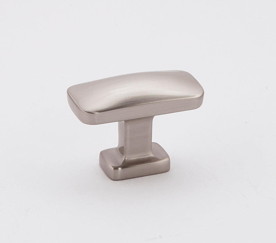 Alno A252-38-SN: 1-1/2" Cloud Modern Cabinet Knob - Satin Nickel