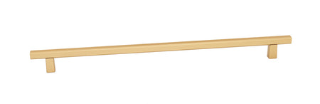 Alno A2805-12-CHP: 12" cc Quadrato Smooth Bar Cabinet Pull - Champagne