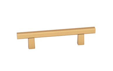 Alno A2805-35-CHP: 3-1/2" cc Quadrato Smooth Bar Cabinet Pull - Champagne