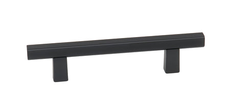 Alno A2805-35-MB: 3-1/2" cc Quadrato Smooth Bar Cabinet Pull - Matte Black