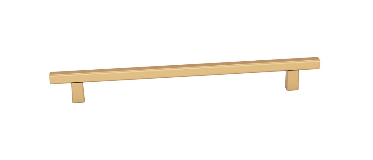Alno A2805-8-CHP: 8" cc Quadrato Smooth Bar Cabinet Pull - Champagne