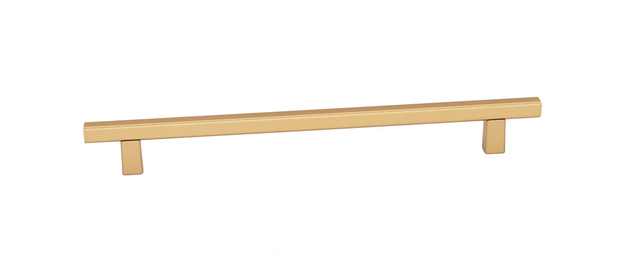 Alno A2805-8-CHP: 8" cc Quadrato Smooth Bar Cabinet Pull - Champagne