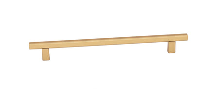 Alno A2805-8-CHP: 8" cc Quadrato Smooth Bar Cabinet Pull - Champagne