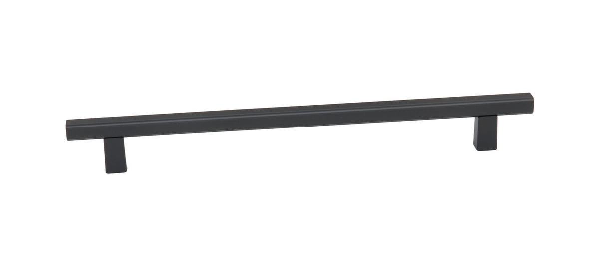 Alno A2805-8-MB: 8" cc Quadrato Smooth Bar Cabinet Pull - Matte Black