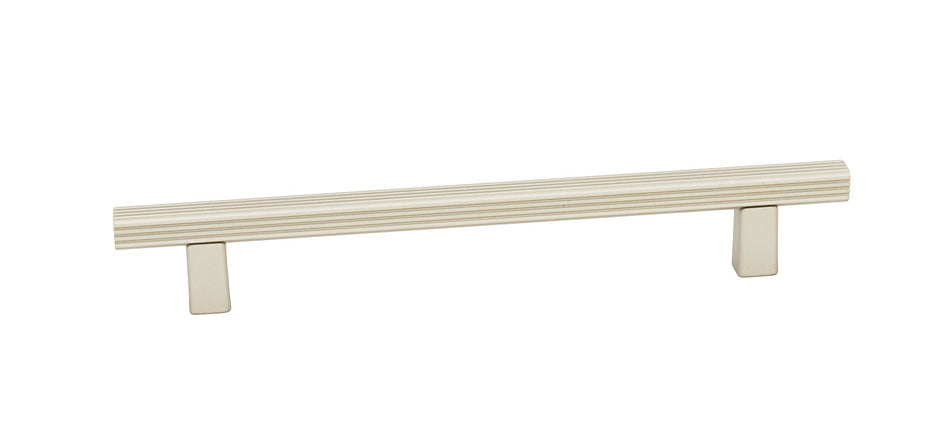 Alno A2905-6-MN: 6" cc Quadrato Grooved Bar Cabinet Pull - Matte Nickel