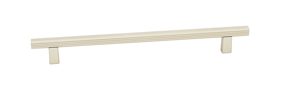 Alno A2905-8-MN: 8" cc Quadrato Grooved Bar Cabinet Pull - Matte Nickel