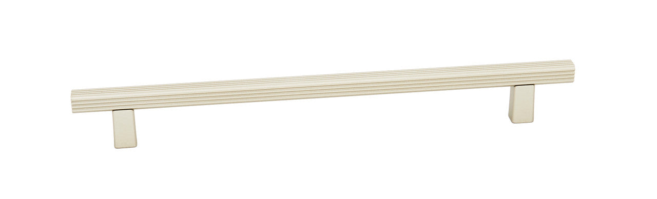 Alno A2905-8-MN: 8" cc Quadrato Grooved Bar Cabinet Pull - Matte Nickel