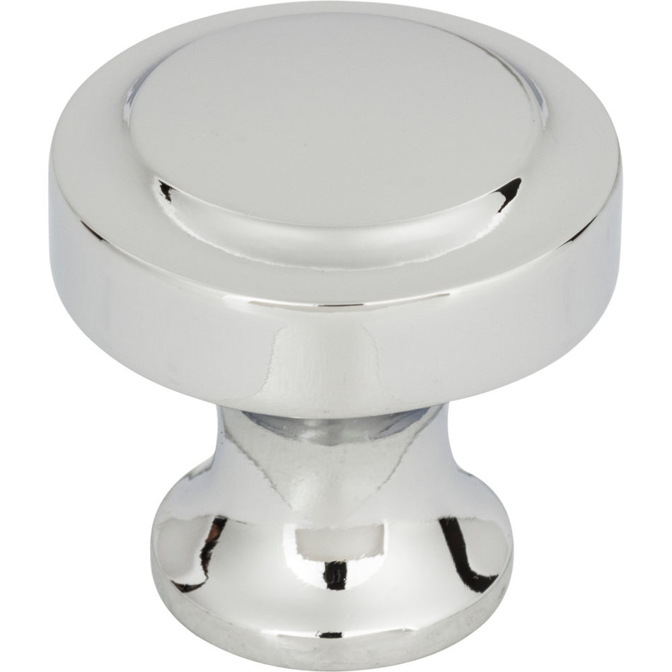Atlas A300-CH: 1-1/4" Bradbury Cabinet Knob - Polished Chrome