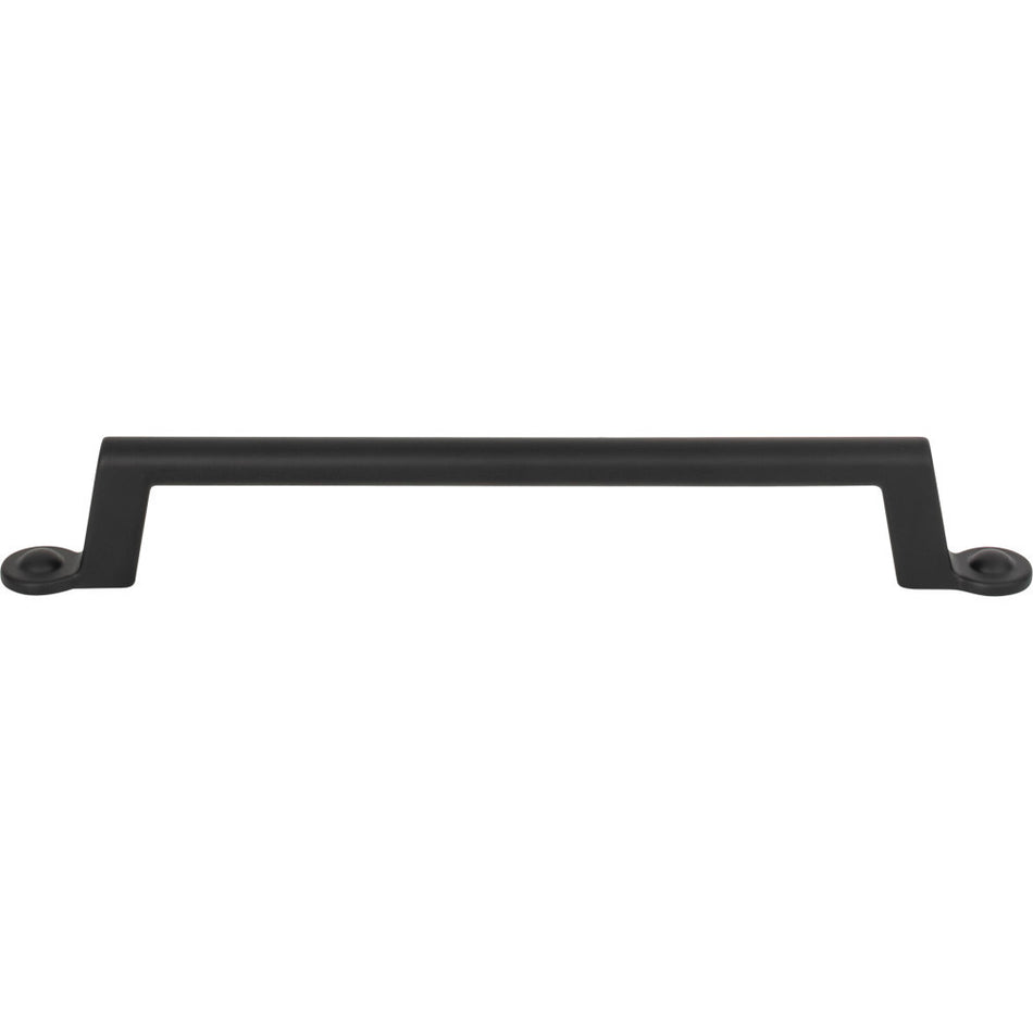 Atlas A304-BL: 6-5/16" cc Bradbury Cabinet Pull - Matte Black