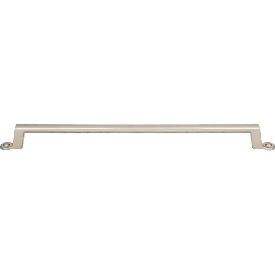 Atlas A305-BRN: 12" cc Bradbury Cabinet Pull - Brushed Nickel