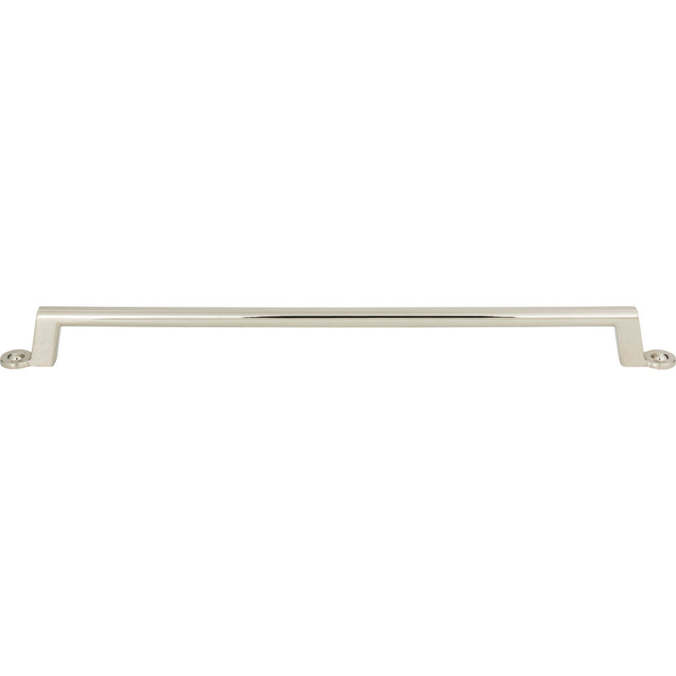 Atlas A305-PN: 12" cc Bradbury Cabinet Pull - Polished Nickel