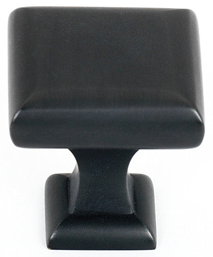 Alno A310-1-BRZ: 1" Manhattan Square Cabinet Knob - Bronze