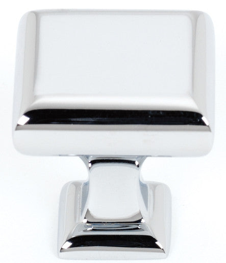 Alno A310-1-PC: 1" Manhattan Square Cabinet Knob - Polished Chrome