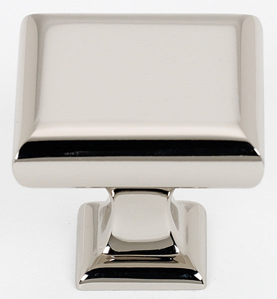 Alno A310-14-PN: 1-1/4" Manhattan Square Cabinet Knob - Polished Nickel