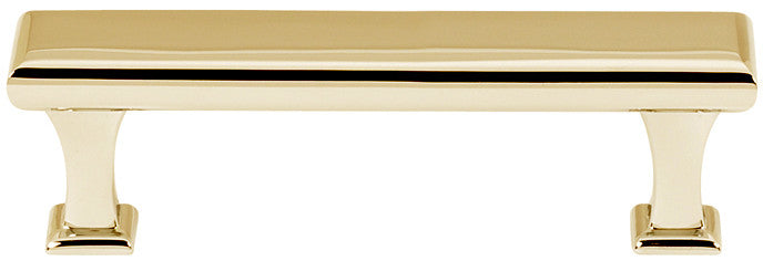 Alno A310-3-PB: 3" cc Manhattan Cabinet Pull - Polished Brass